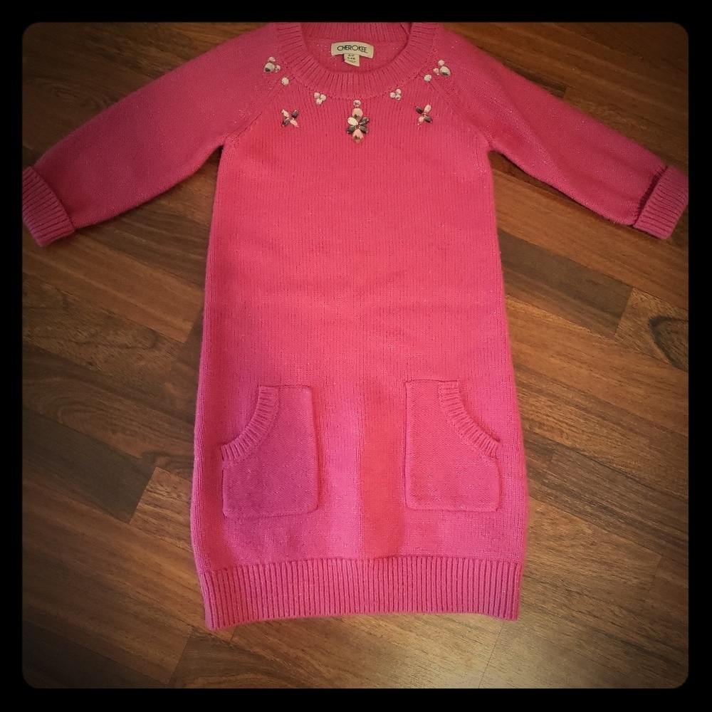 Adorable Pink sweater dress